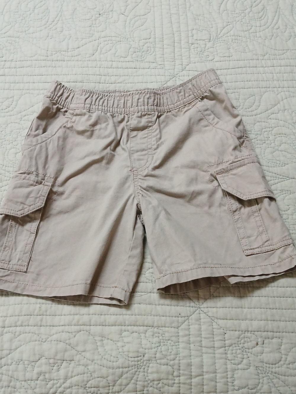 JK Designs Kids Cargo Shorts in Tan
